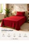 Ranforce Non-Elastic Sheet Set Double Size Raw Cotton Pillowcase Included 4 Corner Apara Stitched 220*240 cm