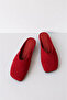 Genuine Leather Women's Knitted Slippers |   Mole