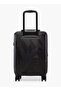 Textured Hardcase Luggage Trolley with Retractable Handle - 20 inches Cabin Bag - 3