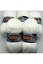 Export Surplus 5-Pack Loose Twist Acrylic 500Gr White 1272