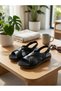 -Genuine Leather Women's Sandals - 2