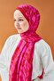 Riva Shawl Tencel Floral Dark Pink - 4