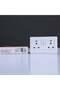 - Milano 13A Twin Socket With Switch & Led Indicator Wh Ps - 5