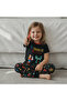 Children's Cotton Printed Black Color 2-Piece Set Cb1051 - 6