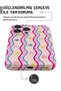 iPhone 14 Pro Max Pink Wave Protect Slim Glossy Full Cover Print Camera Protected Phone Case - 3