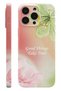 iPhone 14 Pro Max Soft Bloom Protect Slim Glossy Full Cover Print Camera Protected Phone Case