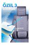 Renault Kangoo E-Tech Luxury Leather Auto Seat Cover Rear 2+1 Piece Smoked Zuma Model - 3