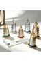 Dubai Sailing Hotel metal diamond-encrusted aromatherapy stove Middle East landmark desktop ornaments tourist memorial aromatherapy stove light luxury diamond-encrusted metal crafts desktop decoration - 2