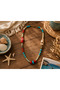 Maris Bohemian Sea-Themed Necklace - Vibrant Colorful Beaded Summer Accessory - 2