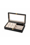 Watch and Glasses Box – 6-Watch Organizer and 3-Glasses Storage Box – - 3
