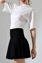 Women's Sandy Side Gathered Short Sleeve Blouse - 4