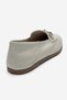 F03 Cream Skin Genuine Leather Women's Loafer Shoes - 5
