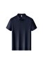 Arw86305 Seri̇ntutan--High Quality Snap Fastener Men's Polyamide Polo Collar Tshirt