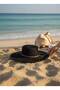 Women's Hand Knitted Detailed Hat Beach Hat - 4