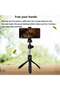 K05 Bluetooth Selfie Stick - Wireless Extendable Selfie Stick with Remote Control, Foldable Portable Phone Holder for Photography, Video Recording & Live Streaming - 2