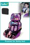 Auto Child Safety Seat, Simple Car Portable Seat Belt, Foldable Car Seat Protection Travel Accessories for Kids 0-12, Car Seat Liner for Toddlers 3-5