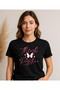 Think Positive Printed Crew Neck T-Shirt Casual Short Sleeve Tshirt