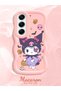 Tecno Camon 40 Pro 5g Compatible Case Camera Protector Pink Silicone Couple Phone Case Cartoon Pattern - 2
