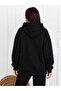 Women's Winter Oversize Hooded Sweatshirt - 2