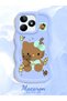 Realme Note 50 Compatible Case Camera Protector Blue Silicone Couple Phone Case Kitty Pattern - 2