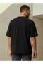 Men Relaxed Fit Crew Neck Short Sleeves Textured T-shirt - 3