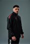 Line Raincoat Black-Red - 3