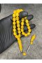 Imamezi Embroidered Harajuku High-End Powder Amber Prayer Beads - 2