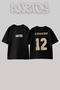 Eminem_29 Design Printed Unisex Oversize Black Tshirt