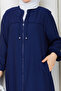 Women's Plus Size Judge Collar Fleto Pocket Cap - 6