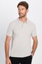 Men's 5-Pack Brown-Khaki-Cream-Navy Blue-Claret Red-Grey Slim Fit Slim Fit Cotton Plain Pique Polo Shirt - 6