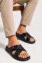 Polex 5053 Men's Cross Velcro Pool Garden Lightweight Daily Soft Flexible Slippers - 2