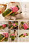 Hooded Crocodile Plush Toy 72 cm