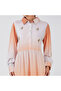 Tan Abstract Floral Crossover Maxi Dress - 5
