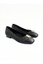 Women's Genuine Leather Ballerinas Black