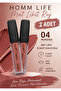 Homm Life Lip Color Matte Liquid Lipstick (2 Pieces) 04 No