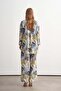 Patterned Printed Sequined Suit - 3