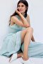 MAMA Lace-trimmed cotton nursing dress - 3