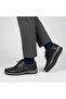 (Showmen) Inside and Outside Genuine Leather Very Comfortable Casual Men's Shoes Black - 3