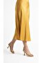 Majlis Women's Heeled Sandals Thin Heel Metallic Open Toe Single Strap Ankle Strap Evening Dress Event Stylish 9 cm - 7