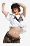 Women Stylish Short Sleeve White T-Shirt