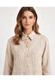 Linen Two-Piece Set with Butterfly Embroidery - 3
