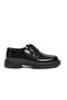 Black Patent Leather Genuine Leather Men's Casual Shoes 1241 m - 3
