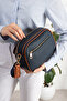 As 711 Long Strap Multi-Use Soft Leather Crossbody and Shoulder Bag Laci̇ Taba - 5