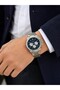 Romanson Premium Men's Wristwatch Steel Cord 5 Atm Water Resistance Chronometer Dial Ag2134.13 - 2