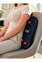 Heated Waist Massage Cushion Home Office Vehicle Compatible Vibrating Support - 2