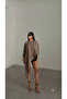 2026 Summer Trend Italian Design Poncho Cape (Crepe Fabric)- Do345643 - 2