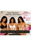 3 Colors Women's Gathered Tulle Soft Cup Bra – Underwire, Adjustable Straps, Everyday Comfort Support Bra + Wash Ball