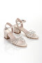 Stone Embellished Evening Dress Shoes - 3