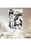Hunter X Hunter Manga Wall Covering Wall Tapestry First Quality Satin Fabric Poster - 2
