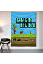 Duck Hunt Nes Wall Covering Wall Tapestry First Quality Satin Fabric Poster